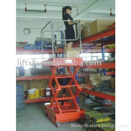 movable Mobile high working scissor lift LSY0.25-2.1